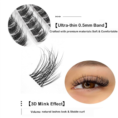 Наращивание ресниц мегаобъема своими руками с помощью Pingdu Sparkling Eyelash®