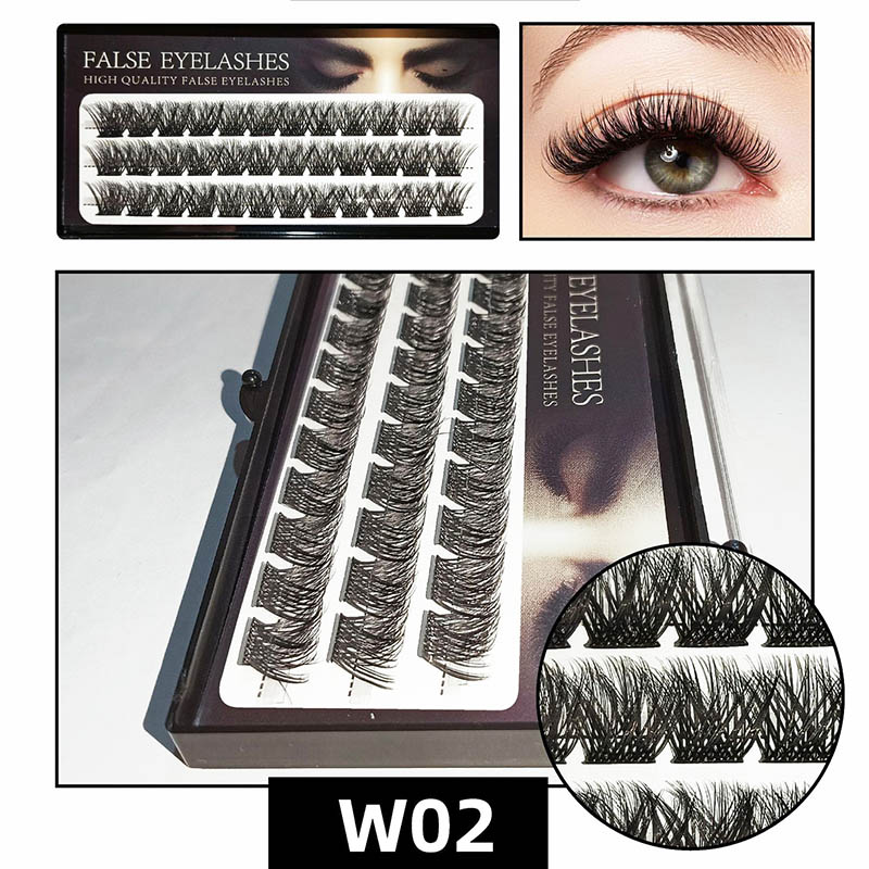 Кластеры для наращивания ресниц D Curl Lash