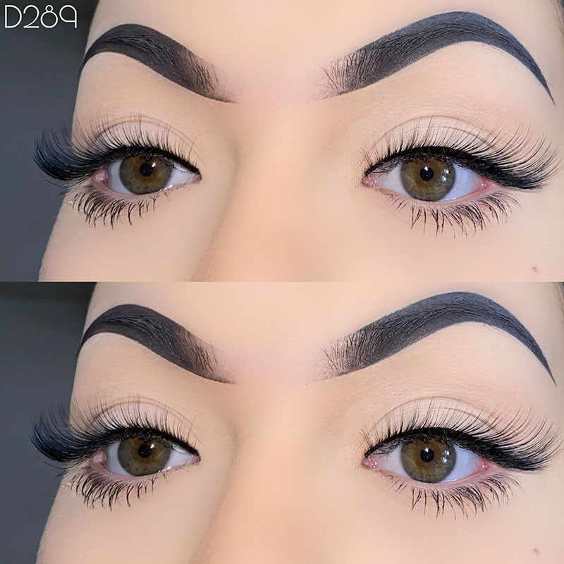 Mink Lashes Wispy Lashes Fox Eye Объемное наращивание ресниц