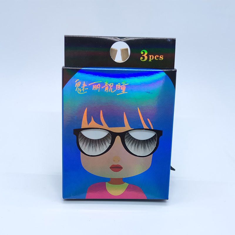 Natural Look Wispy Lashes 3D Eyelashes 3 Multi-Pack Мягкая хлопковая лента