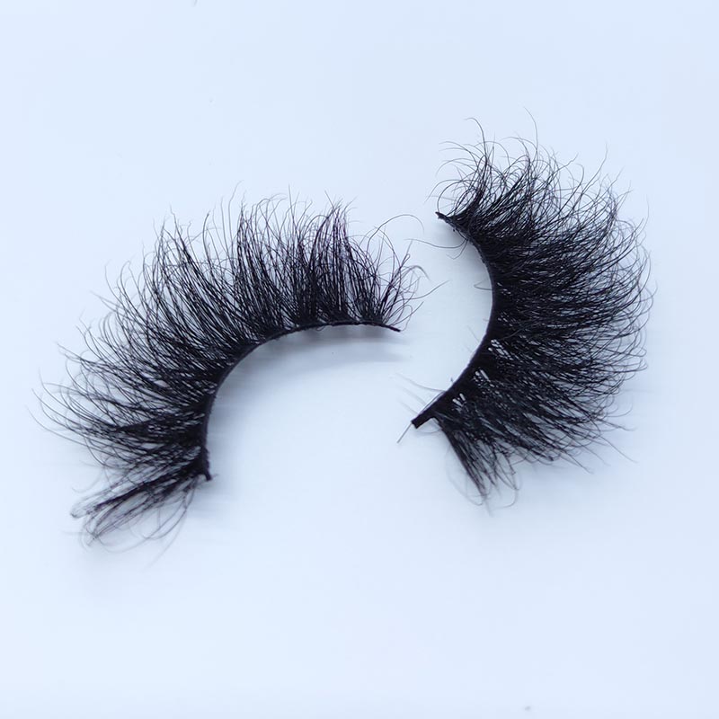 Ресницы из чистой норки лилии Накладные ресницы Fluffy 8D Faux Lashes